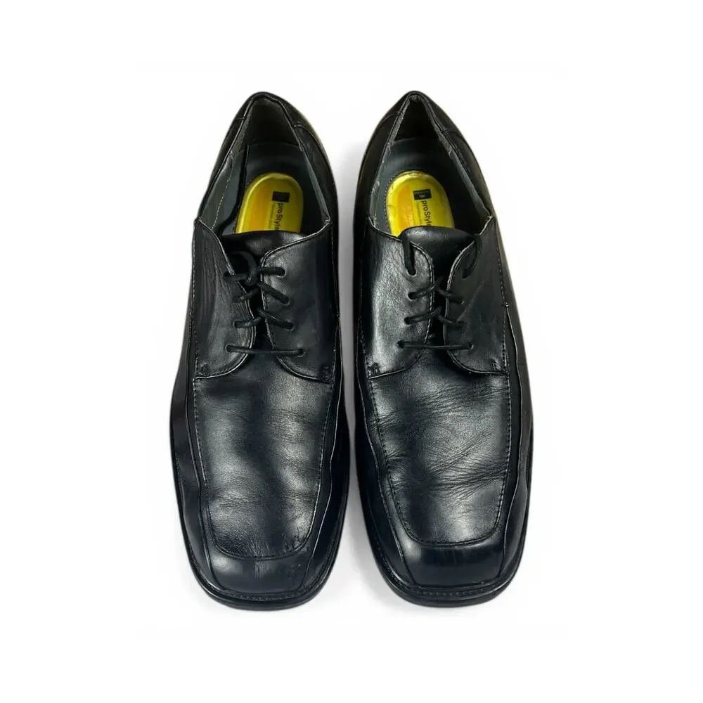 Dockers black leather